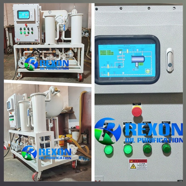 REXON's Latest Explosion-proof TYB-100 Coalescing Separator Oil Purifier