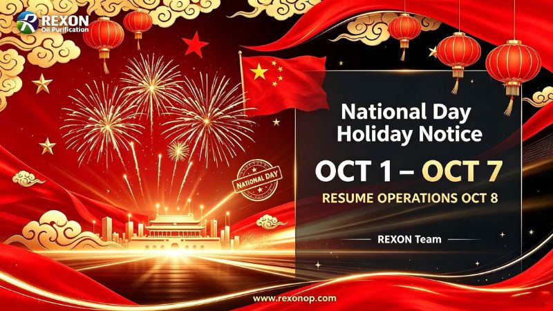 REXON National Day Holiday Notice