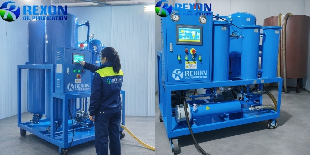 REXON Team Professional Factory Testing of Advanced Oil Purification Machines